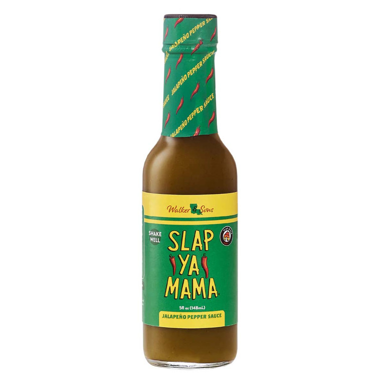 Slap Ya Mama Jalapeno Pepper Sauce 148ml delivers fresh jalapeno heat and zest, perfect for tacos, eggs, grills and everyday dishes.