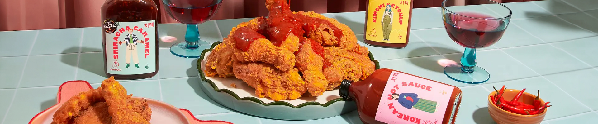 Shop Chimac sauces at i4C, from Korean Hot Sauce and K-BBQ to Sriracha Caramel and Kimchi Ketchup. Bold Korean-inspired sauces made in Dublin.