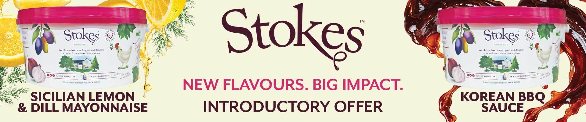 Stokes Introductory Special offer on new 2 litre sauces Sicilian Lemon & Dill Mayo and Korean BBQ Sauce online only at infusions4chefs i4c