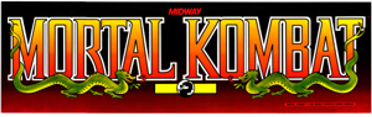 Mortal Kombat III - MK3 - Arcade Marquee