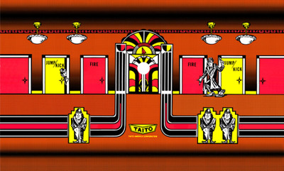 Elevator Action Control Panel Overlay