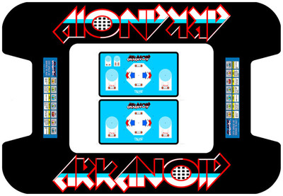 Arkanoid Custom Bezel and CPO kit picture
