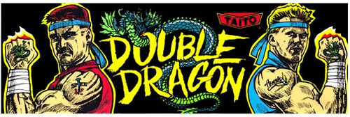 Double Dragon Video Arcade Marquee