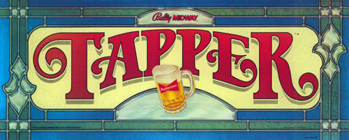 Tapper Video Arcade Marquee