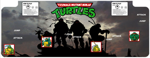 TMNT Custom Control Panel Overlay