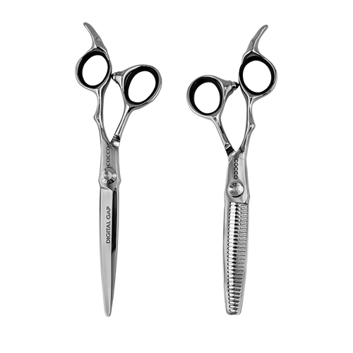 VG10 Blunt and Including 6" 29 Tooth Thinning Shear Set - Select Size (Black Friday)