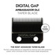 Digital Gap™ Ambassador DLC Taper Clipper Blade