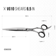 VG10 Blunt and Including 6" 29 Tooth Thinning Shear Set - Select Size