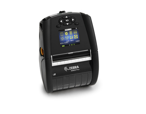 Zebra ZQ620 Plus 3" Wide 203 dpi, 4.5 ips Direct Thermal Label Printer BT4/WiFI/Linerless Platen/1.375" Core | ZQ62-AUWB004-00