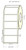 LX810 3"x2" White High Gloss Labels, 1,250 Labels/roll - 74803