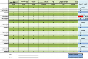 professional services billing excel timesheet template