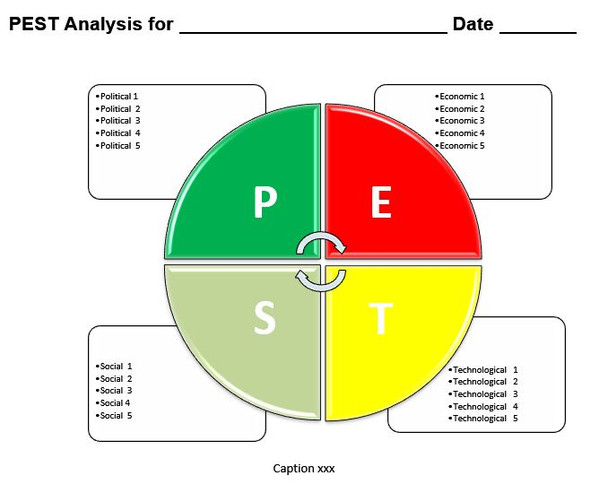 PEST Analysis Template MS-Word  - 3