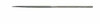 7" Bahco 3-Square Needle File No Handle - Bastard Cut 10 Pack - 2-302-18-0-0 Pro Torque Tools