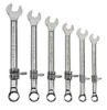 7/16 - 3/4" Williams Supercombo Combination Wrench Set 12 Pt 6 Pcs - WS-6-TH Pro Torque Tools