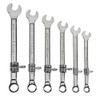 7/16 - 3/4" Williams Supercombo Combination Wrench Set 12 Pt 6 Pcs - WS-6-TH