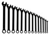 Williams 5/16-1 1/4 Williams Black Combination Wrench Set 15 Pcs in Pouch - JHWWS1172BSC
