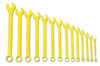 Williams 3/8-11/4 Williams Yellow Combination Wrench Set 14 Pcs in Pouch 12 PT - JHWWS1172YSC