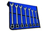 Williams 3/8-3/4 Williams Polished Chrome Reversible Ratcheting Combination Wrench Set 7 Pcs in Pouch - JHWWS1170RCU