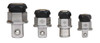 Williams 1/4-1/2 Williams Polished Chrome Ratcheting Adaptor Set 4 Pcs - JHWWS4RWA