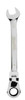 1/2" Williams Polished Chrome Flex Head Reversible Ratcheting Combination Wrench 12 PT - JHW1216RCF Pro Torque Tools