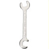 9/32" Williams Satin Chrome Miniature 15 / 80 Degree Double Head Open End Wrench - JHW1118A Pro Torque Tools