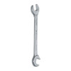 Williams 6MM Williams Satin Chrome Miniature 15° × 80° Double Head Open End Wrench - JHW1106MM