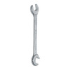 6MM Williams Satin Chrome Miniature 15 / 80 Degree Double Head Open End Wrench - JHW1106MM Pro Torque Tools