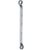 Williams 15/16x1\" Williams Satin Chrome Double Head 10 Degree Offset Box End Wrench 12 PT - JHW7033C 
