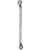 30x32MM Williams Satin Chrome Double Head 10 Degree Offset Box End Wrench 12 PT - JHWBWM-3032 Pro Torque Tools