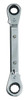 1/2x9/16" Williams Polished Chrome Double Head 25 Degree Reversible Offset Ratcheting Box Wrench 12 PT - JHWRBO-1618 Pro Torque Tools