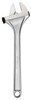 10" Williams Chrome Rounded Handle Side Nut Adjustable Wrench - 93CUS Pro Torque Tools
