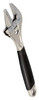 Williams 8 Williams Chrome Wide Opening Jaw Adjustable Wrench with Rubber Handle - 9031 RC US