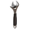 10" Williams Black Wide Opening Jaw Adjustable Wrench with Rubber Handle - 9033 R US