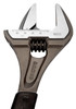 Williams 12 Williams Black Wide Opening Jaw Adjustable Wrench with Rubber Handle - 9035 R US