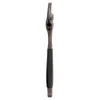 8" Williams Black Wide Opening Thin Jaw Adjustable Wrench with Rubber Handle - 9031 RT US