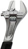 Williams 10 Williams Chrome Rubber Handle Adjustable Wrench with Reversible Jaw - 9072 RPC US