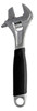 10" Williams Chrome Rubber Handle Adjustable Wrench with Reversible Jaw - 9072 RPC US Pro Torque Tools