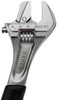 Williams 12 Williams Chrome Rubber Handle Adjustable Wrench with Reversible Jaw - 9073 RPC US