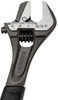 Williams 6 Williams Black Rubber Handle Adjustable Wrench with Reversible Jaw - 9070 RP US