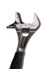 Williams 6 Williams Black Rubber Handle Adjustable Wrench with Reversible Jaw - 9070 RP US