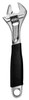 10" Williams Chrome Adjustable Wrench with Rubber Handle - 9072 RC US Pro Torque Tools