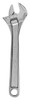 4" Williams Chrome Standard Adjustable Wrench Steel Handle - 8069 RC US Pro Torque Tools