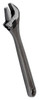 Williams 15 Williams Black Adjustable Wrench with Steel Handle - 8074 R US