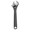15" Williams Black Adjustable Wrench with Steel Handle - 8074 R US