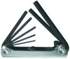 Williams 1.5-6MM Williams Black Folding Hex Key Set 7 Pcs - JHWMWS-47