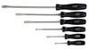 3/16 - 3/8" Williams Endurogrip Keystone Slotted Screwdriver Set 6 Pcs - JHW100P-6SD Pro Torque Tools
