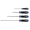 1/8 - 3/16" Williams SuperTorque Cabinet Slotted Screwdriver Set 4 Pcs - JHWSPRS-4C