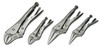 5 - 9" Williams Locking Pliers Set 4 Pcs - JHW23074 Pro Torque Tools