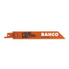 Bahco Bi-Metal Reciprocating Saw Blade For Cutting Fine Metal 24 TPI, 6", 10 Pack - BAH900624STT