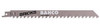  Bahco Carbide Tipped Reciprocating Saw Blade For Cutting Stone Materials 3 TPI, 12\", 1 Pack - BAH961203ST1 